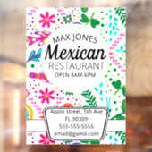 メキシコのフードフルーツデリの折り畳み工芸事業 ウィンドウサイン (シート2)