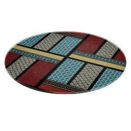 メキシコのブロックパターン1 カッティングボード