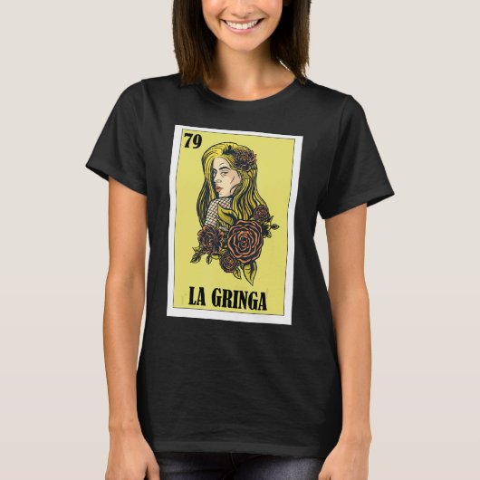 メキシコのブロンド・ガールズ・ラ・リンガ Tシャツ (正面)