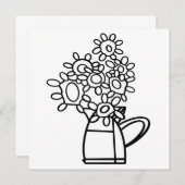 メキシコのブーケに色を付ける (正面/裏面)