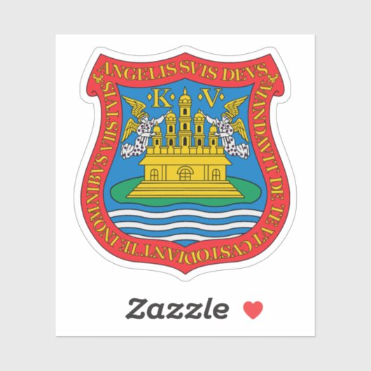 メキシコのプエブラ・デ・サラゴサの紋章 シール (シート)