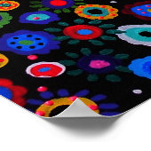 メキシコのプエブロII町プリザール絵画ズ ポスター (角)