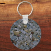 メキシコのマサトランの美しい小石 キーホルダー (正面)