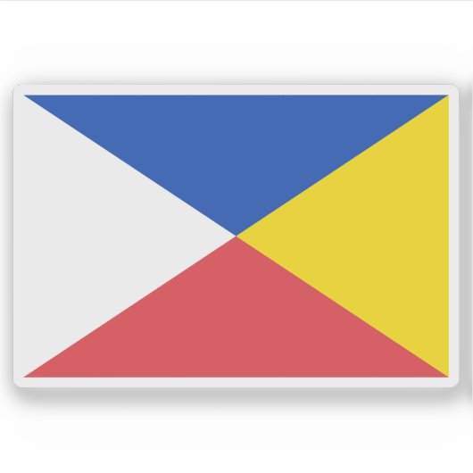 メキシコのマヤ州旗 シール (正面)