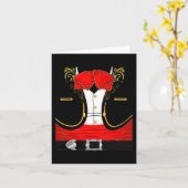 メキシコのマリアチのハロウィーンの衣装Charro Cinco De カード (黄色い花)