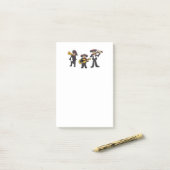 メキシコのマリアチバンドフェスタ音楽マンガアート ポストイット (デスク上)