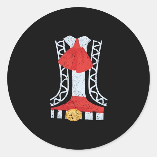 メキシコのマリアチ・シャルロ・チンコ・デ・マヨの衣装 ラウンドシール (正面)