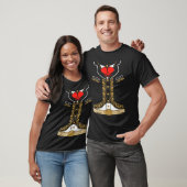 メキシコのマリアッチの衣装のチャロCinco De Mayo Tシャツ (ユニセックス)