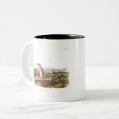 メキシコのマーモトリスのキャンピングデコギフト ツートーンマグカップ (正面左)