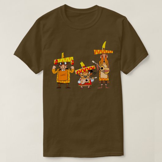 メキシコのミュージシャンバンド Tシャツ (デザイン正面)
