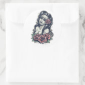 メキシコのミュートスレディ – 死の日 ラウンドシール (バッグ)