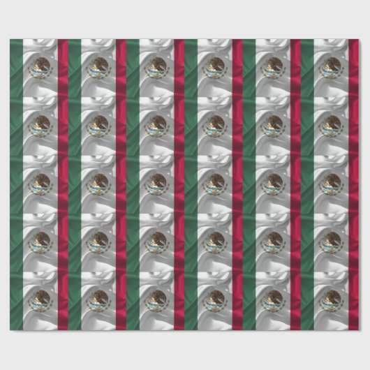 メキシコのメキシコの旗のメキシコ旗の旗 ラッピングペーパー (フラット)