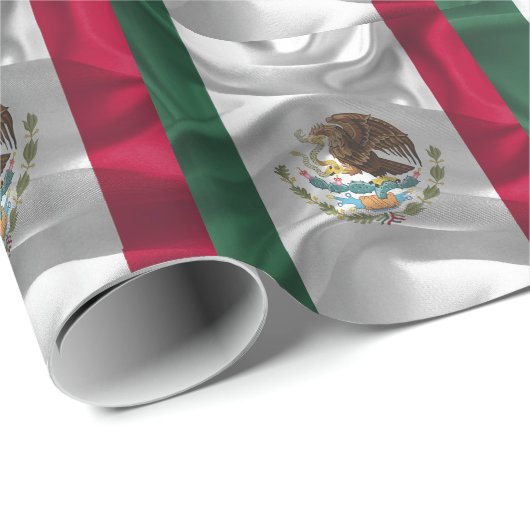 メキシコのメキシコの旗のメキシコ旗の旗 ラッピングペーパー (ロールコーナー)