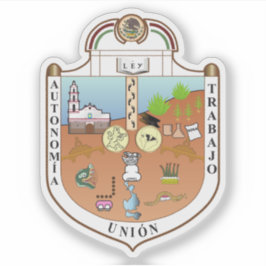 メキシコのモレロスの紋章 シール