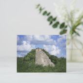 メキシコのユカタン半島コバのマヤ遺跡 ポストカード (スタンド正面)