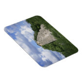 メキシコのユカタン半島コバのマヤ遺跡 マグネット (右側)