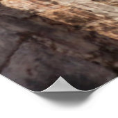 メキシコのユカタン州マジシャン・ピラミッド詳細 ポスター (角)