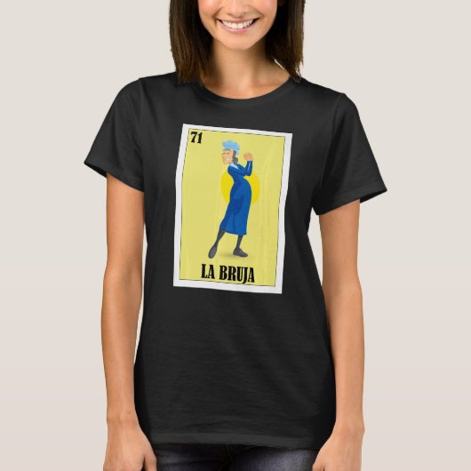 メキシコのラティナス・ラ・ブルジャ Tシャツ (正面)