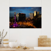 メキシコのランドマーク、El Angel De Independency ポスター (キッチン)