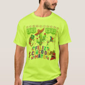 メキシコのリズムライム Tシャツ (正面)