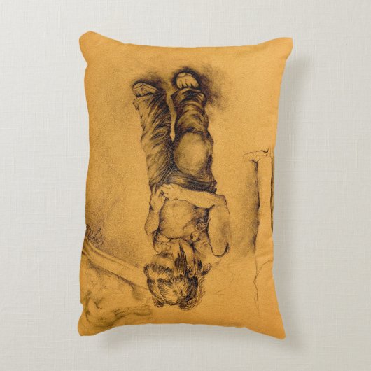 メキシコのルティ失ったアンギーにいる アクセントクッション (裏面(縦))