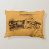 メキシコのルティ失ったアンギーにいる アクセントクッション (裏面)