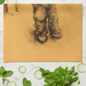 メキシコのルティ失ったアンギーにいる キッチンタオル (折り畳み)