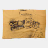 メキシコのルティ失ったアンギーにいる キッチンタオル (横)