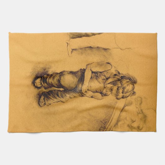 メキシコのルティ失ったアンギーにいる キッチンタオル (横)