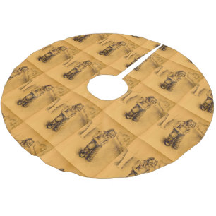 メキシコのルティ失ったアンギーにいる ブラッシュドポリエステルツリースカート