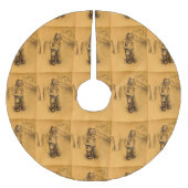 メキシコのルティ失ったアンギーにいる ブラッシュドポリエステルツリースカート (正面)