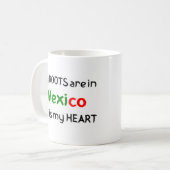 メキシコのルーツコーヒーマグ コーヒーマグカップ (正面左)