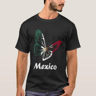 メキシコのルーツメキシコプライドメキシコ国旗Bu Tシャツ