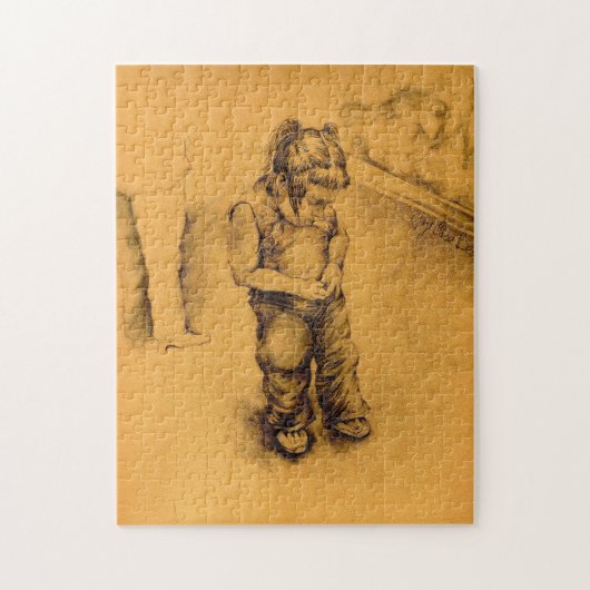 メキシコのル失ったティアンギーにいる ジグソーパズル (縦)