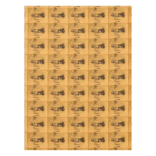 メキシコのル失ったティアンギーにいる テーブルクロス (正面)