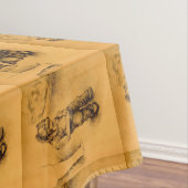 メキシコのル失ったティアンギーにいる テーブルクロス (インサイチュ)