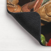 メキシコのレストランで馬の像と装飾の写真 マウスパッド (コーナー)