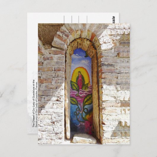 メキシコのロザリオ州グアダルーペの我々の婦人 –  ポストカード (正面/裏面)