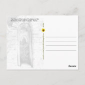 メキシコのロザリオ州グアダルーペの我々の婦人 –  ポストカード (裏面)