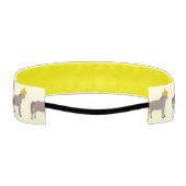 メキシコのロバの死の日 アスレチックヘッドバンド (裏面)