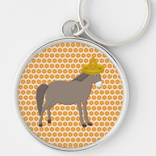 メキシコのロバの死の日 キーホルダー (正面)