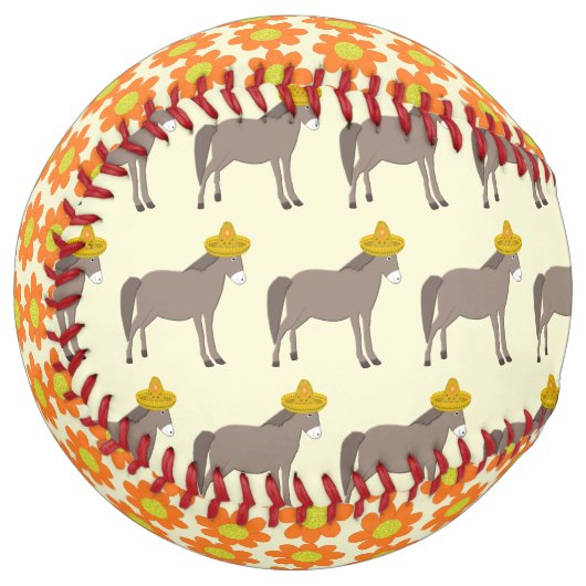 メキシコのロバの死の日 ソフトボール (正面左)