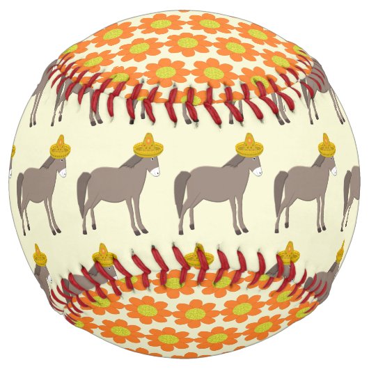 メキシコのロバの死の日 ソフトボール (正面)