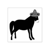 メキシコのロバの死の日 ラバースタンプ (インプリント)