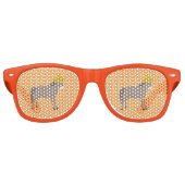 メキシコのロバの死の日 レトロサングラス (正面)