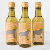 メキシコのロバの死の日 ワインラベル (ボトル)