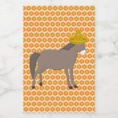 メキシコのロバの死の日 ワインラベル (シングルラベル)