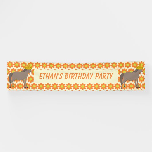 メキシコのロバカスタムーの日 横断幕 (横)