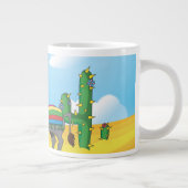 メキシコのロバ ジャンボコーヒーマグカップ (右)