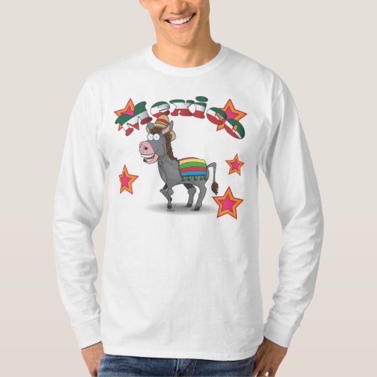 メキシコのロバ Tシャツ (正面)